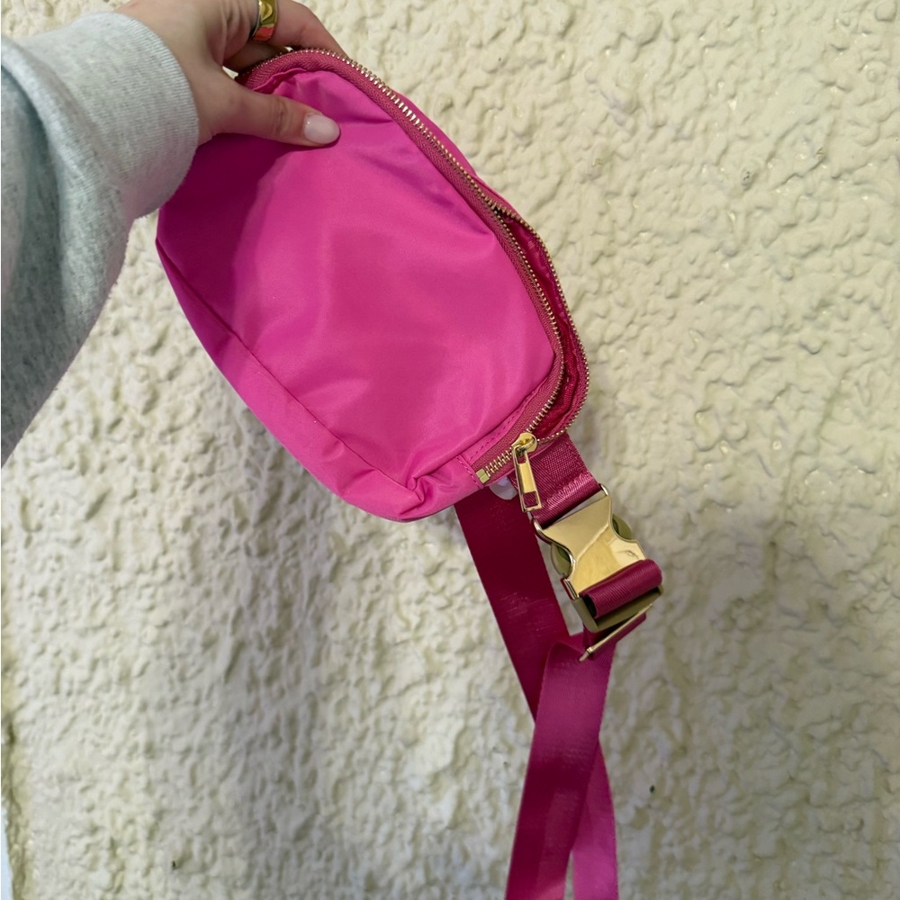 Stylish Pink Belt Bag